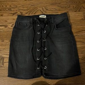 Black skirt, size 25